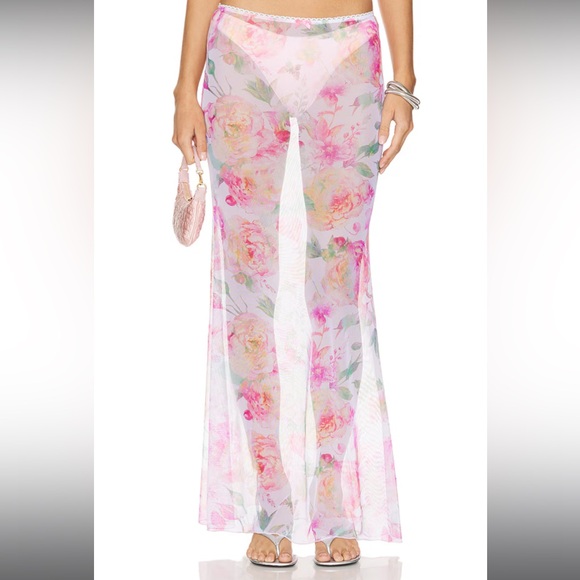 SOLAY VINTAGE FLOWER COVER UP SET | BANHANOT - Picture 13 of 13